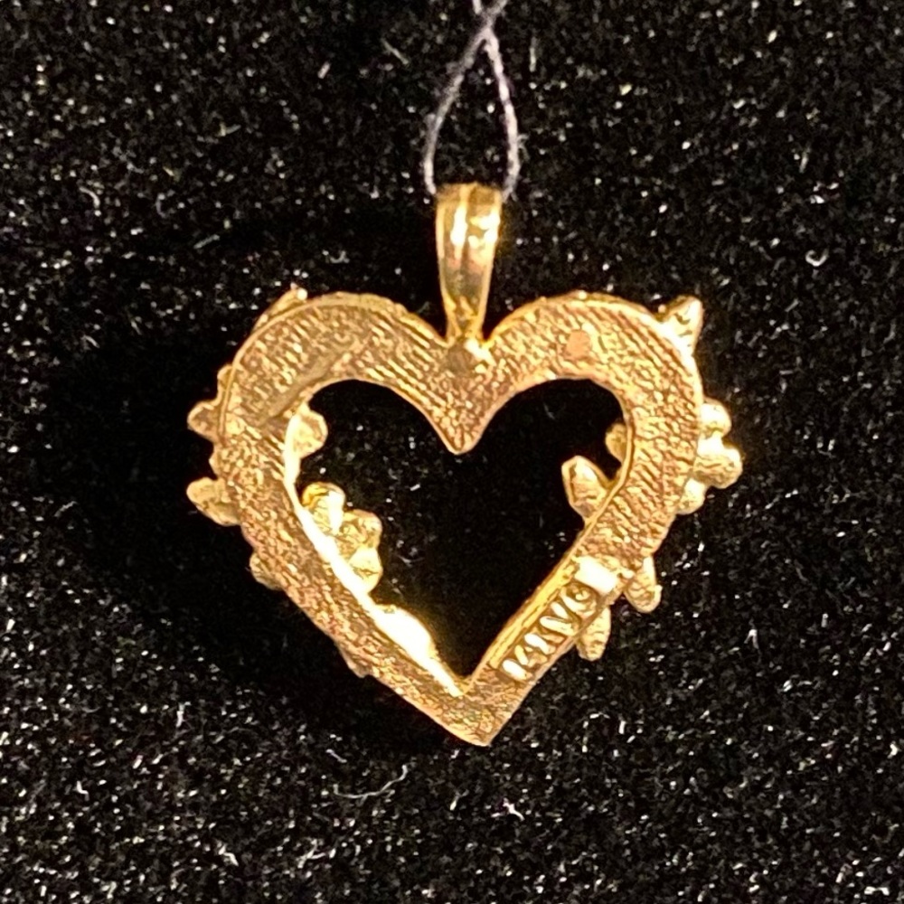 14K Hearts & Flowers - Picture 2 of 3